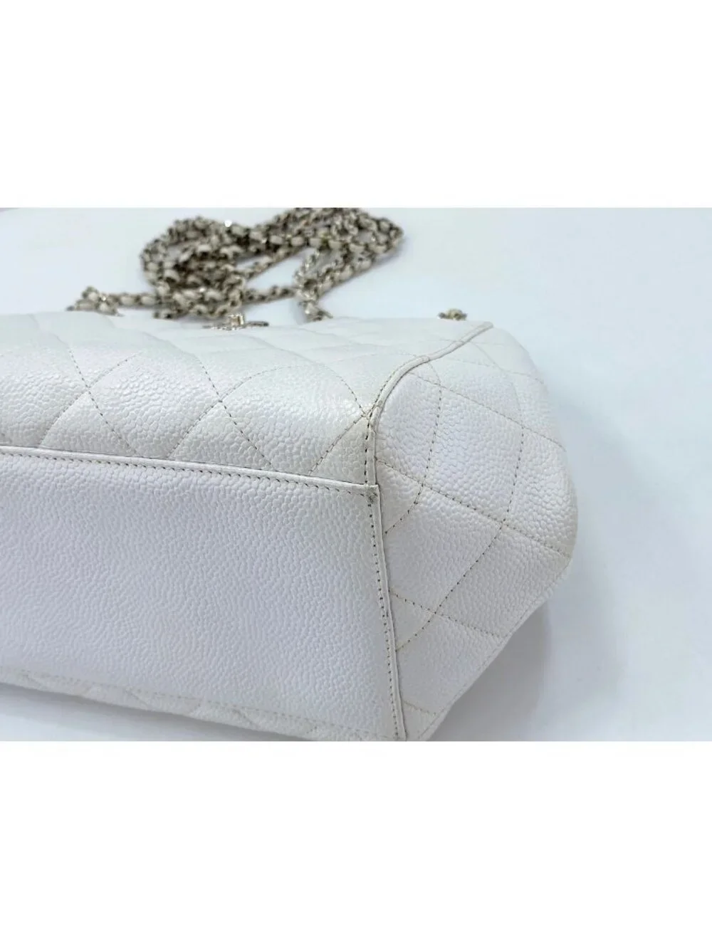Chanel Shoulder Bag Caviar Leather Quilted